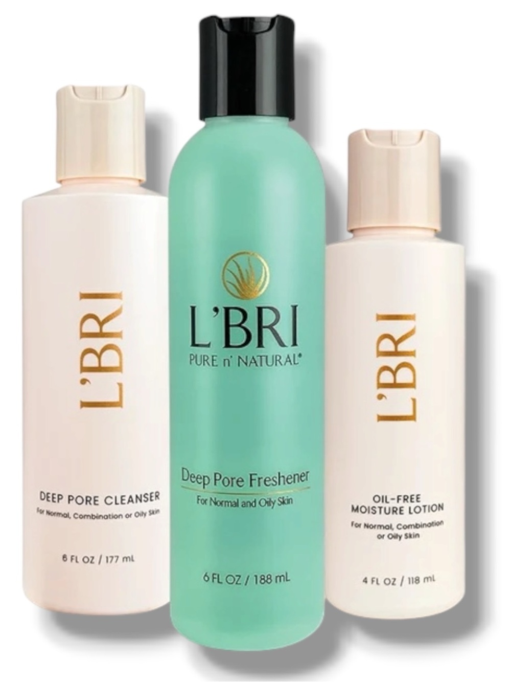 L’BRI Pure n’ Natural Deep Pore Skincare Trio Free Gift with Purchase
